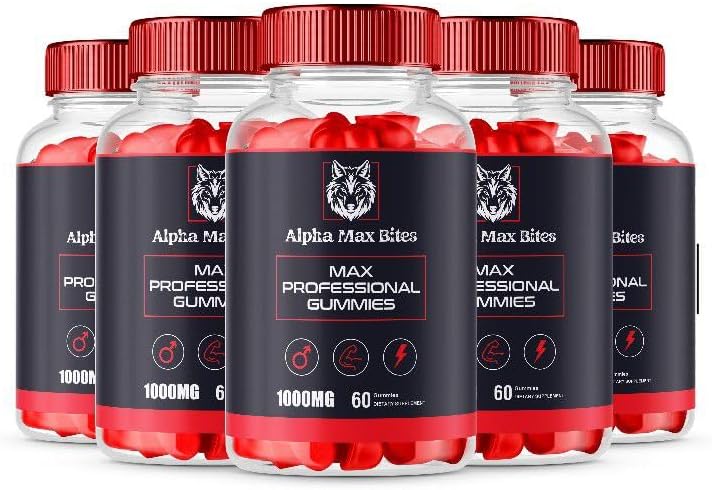 (5 Pack) Alpha Bites Gummies, AlphaBites, Alpha Bites, Alpha Bites Advanced Formula, Alpha Bites Vitamins, Alpha Bites for Reviews