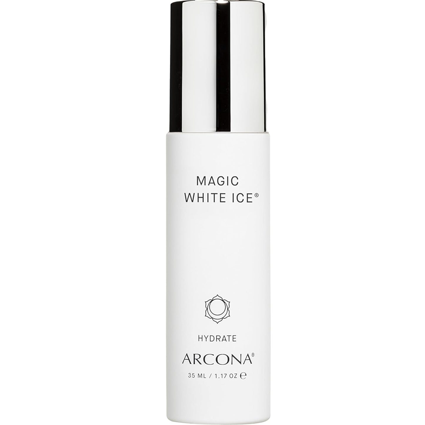 Arcona Magic White Ice - Daily Oil Free Moisturizer - Hyaluronic Acid Moisturizer with Organic Aloe, Tea Tree, Vitamin C & Glyercin. Silicone Free Moisturizer Leaves Skin Fresh & Dewy -Made In The USA