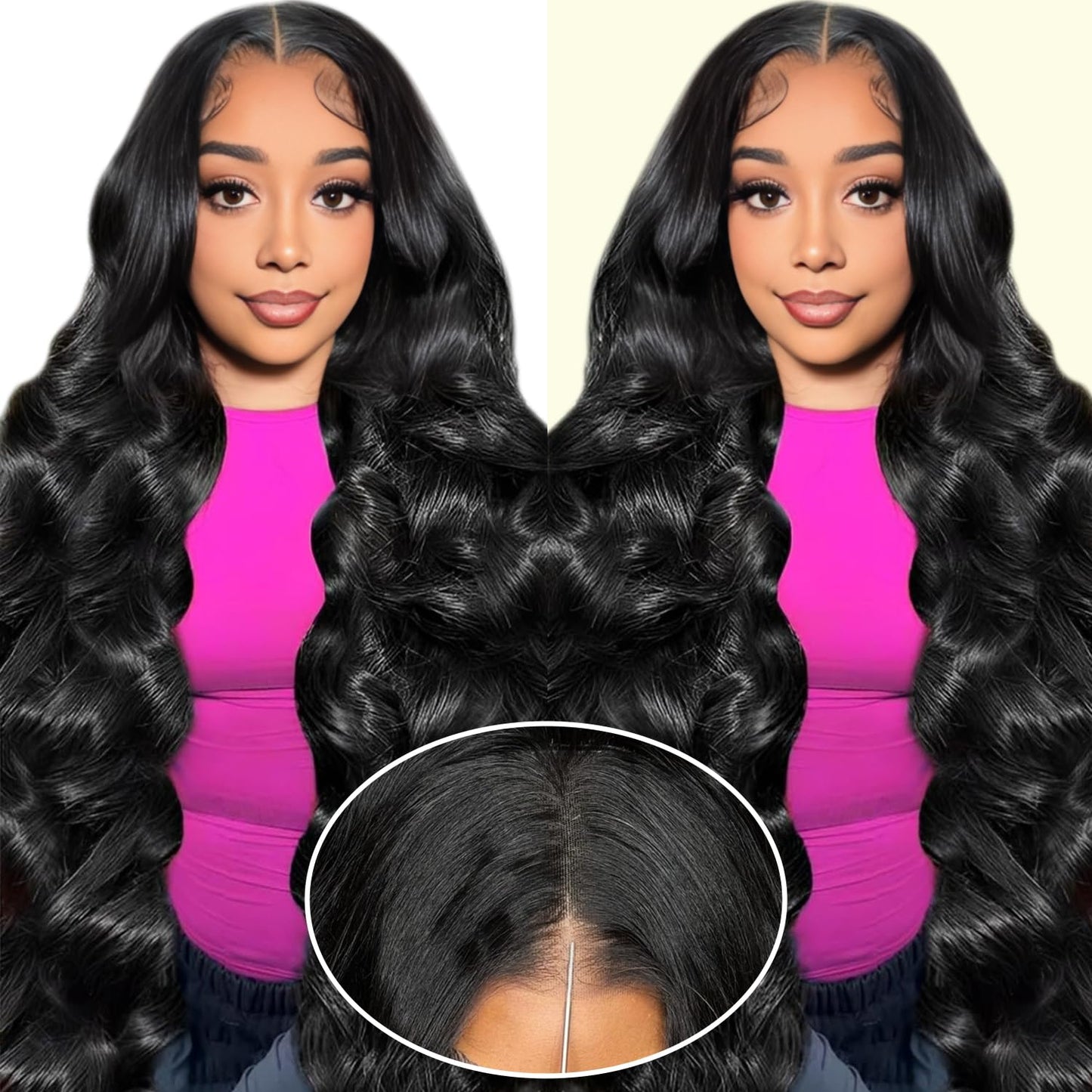 30 Inch Wear And Go Glueless Wigs Human Hair Pre Plucked Pre Cut 200% Density Lace Front Wigs Human Hair 7x5 Body Wave Human Hair Wig For Women Bye Bye Knots Wigs Human Hair Glueless Wear And Go