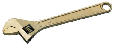 CS Unitec Non Sparking 10in Adjustable Wrench