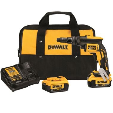 DEWALT 20 V MAX XR Versa-Clutch Adjustable Torque Screwgun Kit