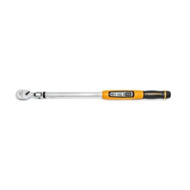 GEARWRENCH 1/2in Flex Head Electronic Torque Wrench with Angle 25-250 ft/Lbs