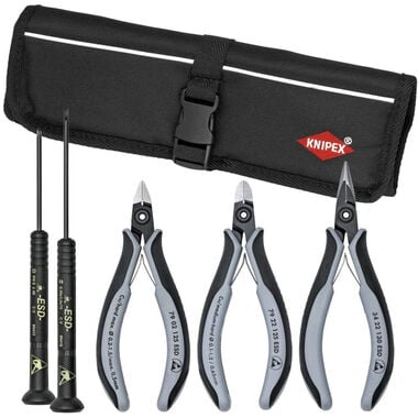 Knipex ESD Electronic Tool Set with Screwdrivers 5pc