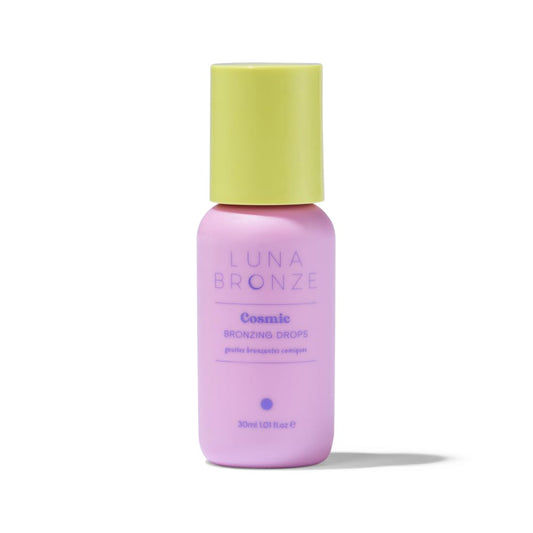 Cosmic Bronzing Drops | Lightweight, Hydrating & Washable Liquid Bronze Drops | Non-Greasy Formula Enriched with Sodium Hyaluronate & Shea Butter | Responsible Mica (30ml/1.01 fl. oz)