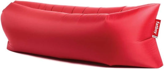 Lamzac Version 1 Inflatable Lounger, One Size, Nylon, Red