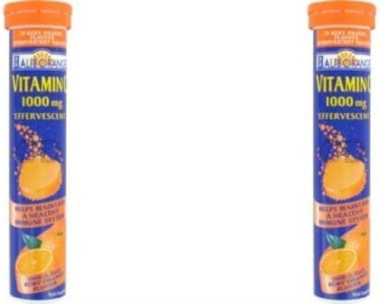 (2 Pack) - Haliborange - Vitamin C Orange 1000mg | 20's | 2 Pack Bundle