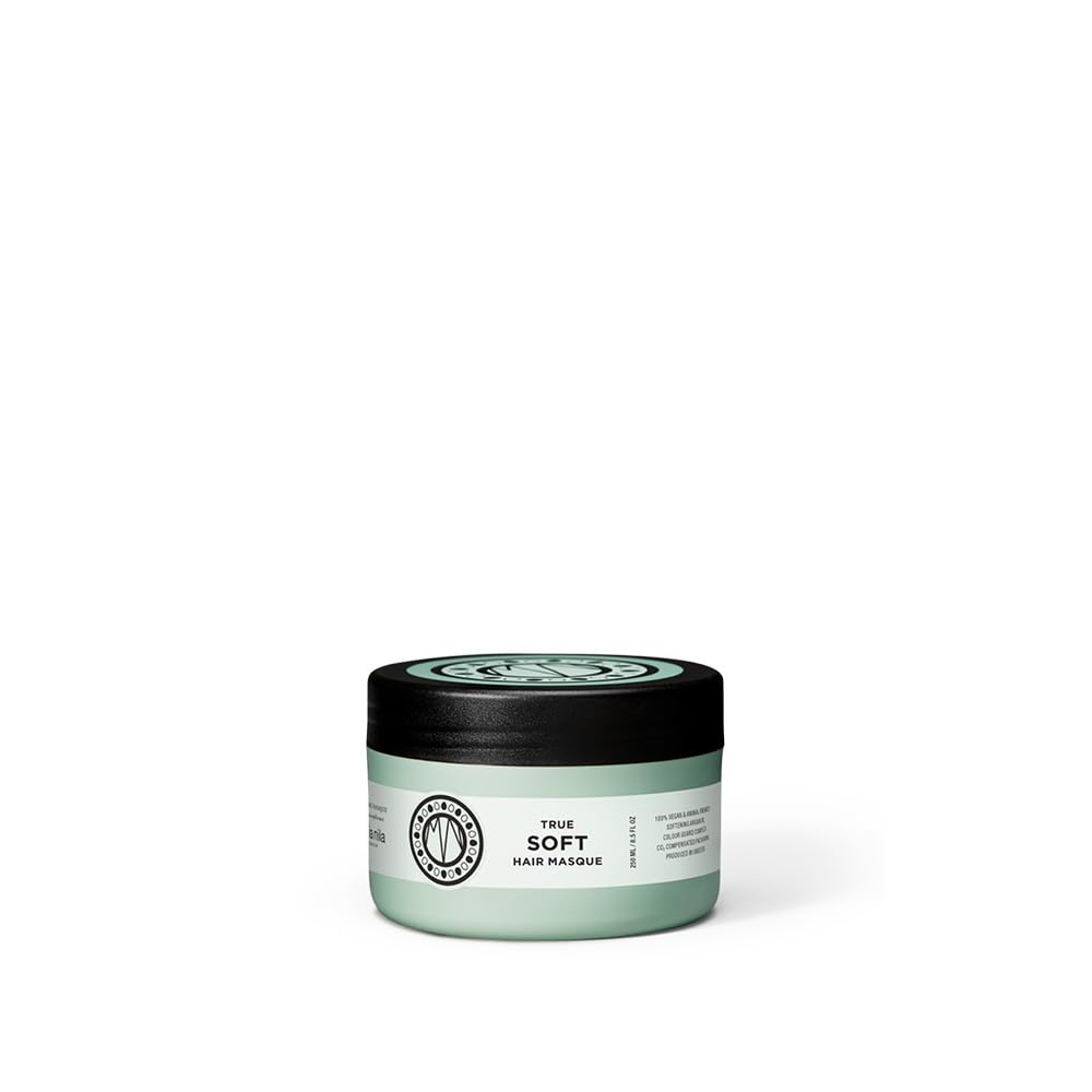 Maria Nila True Soft, Hair Mask 8.5 Fl Oz, For Dry Hair, Argan Oil Remoisturises & Reduces Frizz, 100% Vegan & Sulfate/Paraben free