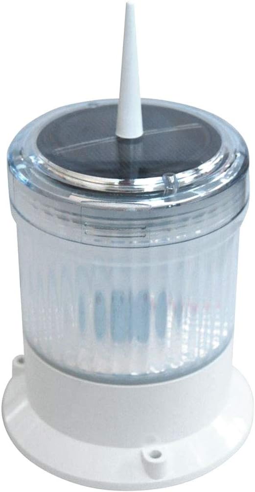 Dock Edge Solar Piling Cap Light