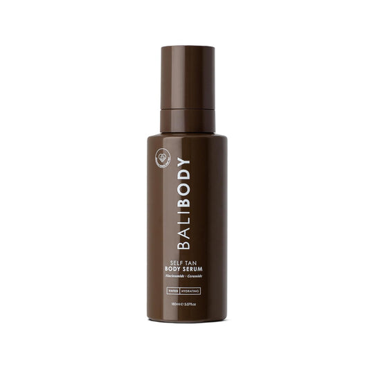 Bali Body Self Tan Body Serum | Streak-Free Self Tanner Serum for Women All Skin Types, Tinted Fake Tan for Gradual Natural Bronze Glow | Vegan, Cruelty-Free, Australian Made (180 ml/6.1 fl oz)