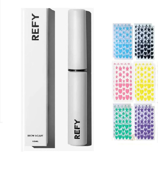 N.V.D R.E.F.Y BROW SCULPT Wax-gel hybrid that sculpts, shapes, and sets (0.28 oz/ 8.5 ml), Clear