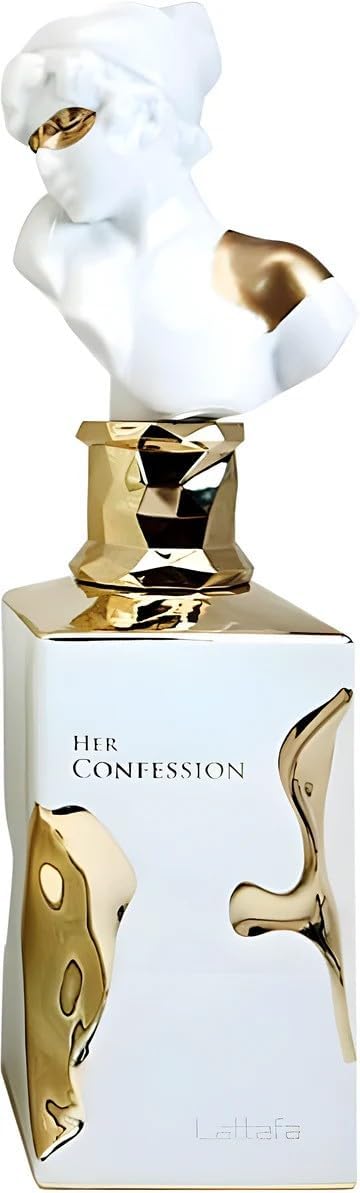 Lattafa Her Confession for Women Eau de Parfum Spray, 3.4 Ounce \/ 100 Ml