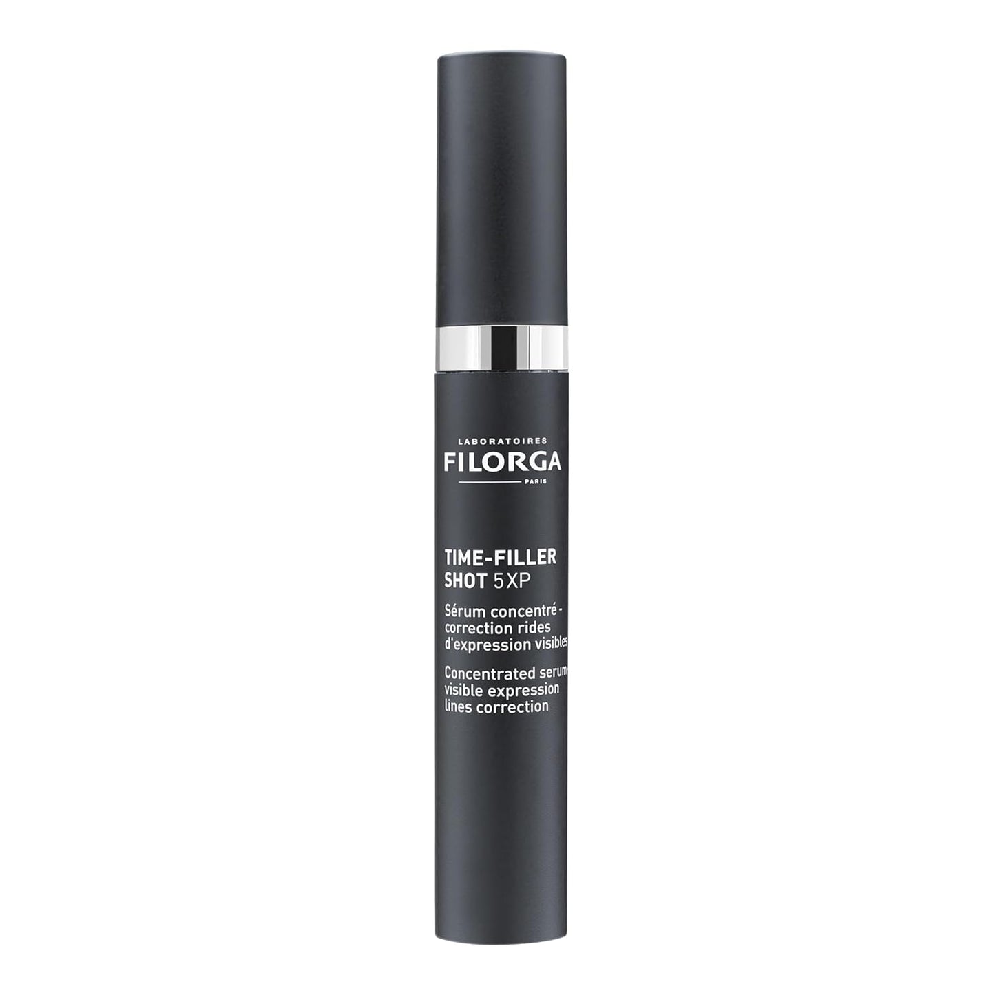 Filorga Time-Filler Shot, A Moisturizing Serum with Neuropeptide Technology & Polysaccharides to Relax Expression Lines, Hydrate, & Firm Skin for Visible Results in 7 Days, 0.5 fl. Oz.