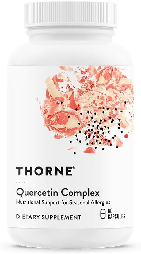 THORNE Quercetin Complex (Formerly Quercenase) - Nutritional Support for Seasonal Allergies* - 60 Capsules - 60 Servings