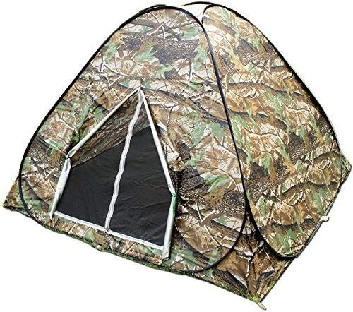 BZTANG Outdoors 4-6 Persons Camouflage Camping Hiking Easy Setup Instant Pop up Tent