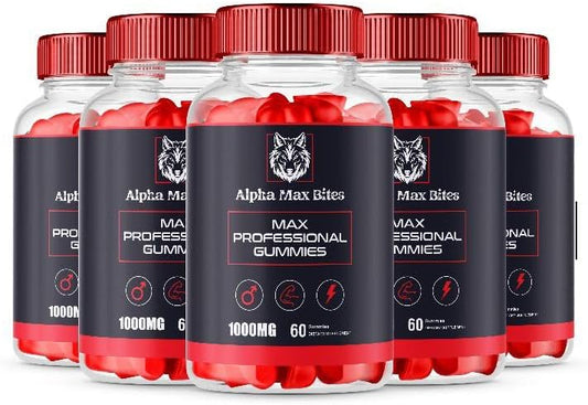 (5 Pack) Alpha Bites Gummies, AlphaBites, Alpha Bites, Alpha Bites Advanced Formula, Alpha Bites Vitamins, Alpha Bites for Reviews