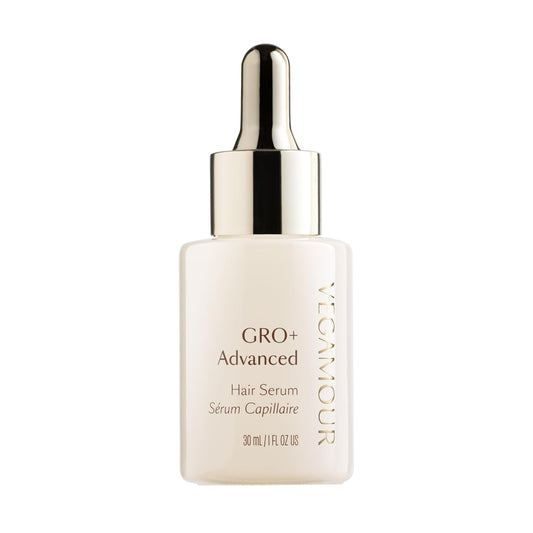 VEGAMOUR GRO+ Advanced Hair Serum for Hair Density, Reduces Shedding and Promotes a Healthy Scalp, Helps with Severe Signs of Thinning, Made Without Fragrance, Vegan, Cruelty-Free