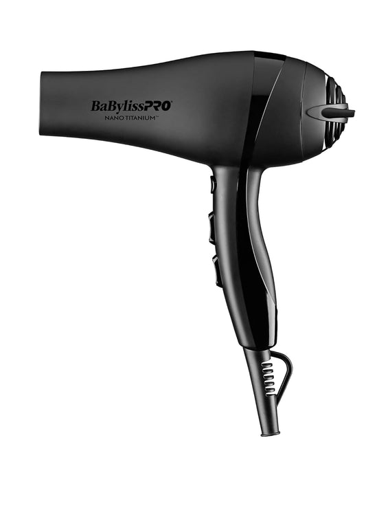 BaBylissPRO Hair Dryer, Nano Titanium 2000-Watt Blow Dryer, Professional\/Ionic