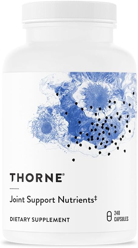 THORNE Joint Support Nutrients - Glucosamine and MSM with Curcumin, Bromelain, and Boswellia for Joint Support* - 240 Capsules