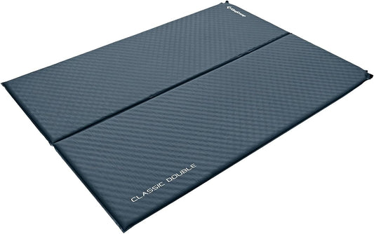 KingCamp Self-Inflating Camping Sleeping Pad for 2 Adults Foldable Foam Sleeping Pad for Single and Double Camping & Travel Outdoors