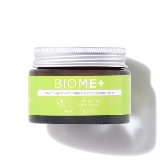 IMAGE Skincare, BIOME+ Smoothing Cloud Crème, Microbiome Friendly Face Night Cream, Supports Skin Moisture Barrier