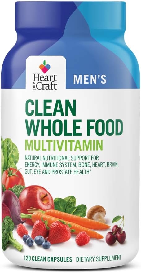 Men's Whole Food Multivitamin, 120 Count