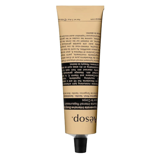 Aesop Rejuvenate Intensive Body Balm | Softens and Smooths the Skin | Hydrating Macadamia Nut and Sandalwood Oils | 3.4 oz \/ 100 mL