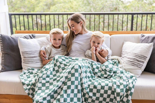 Beddy's Dual-Sided Travel Blanket for Airplane or Car, Packable with Portable Carrying Case Bag, Super Soft & Cozy Lightweight Blanket, Perfect for Travelers, Road Trips and Camping, On-The-Go