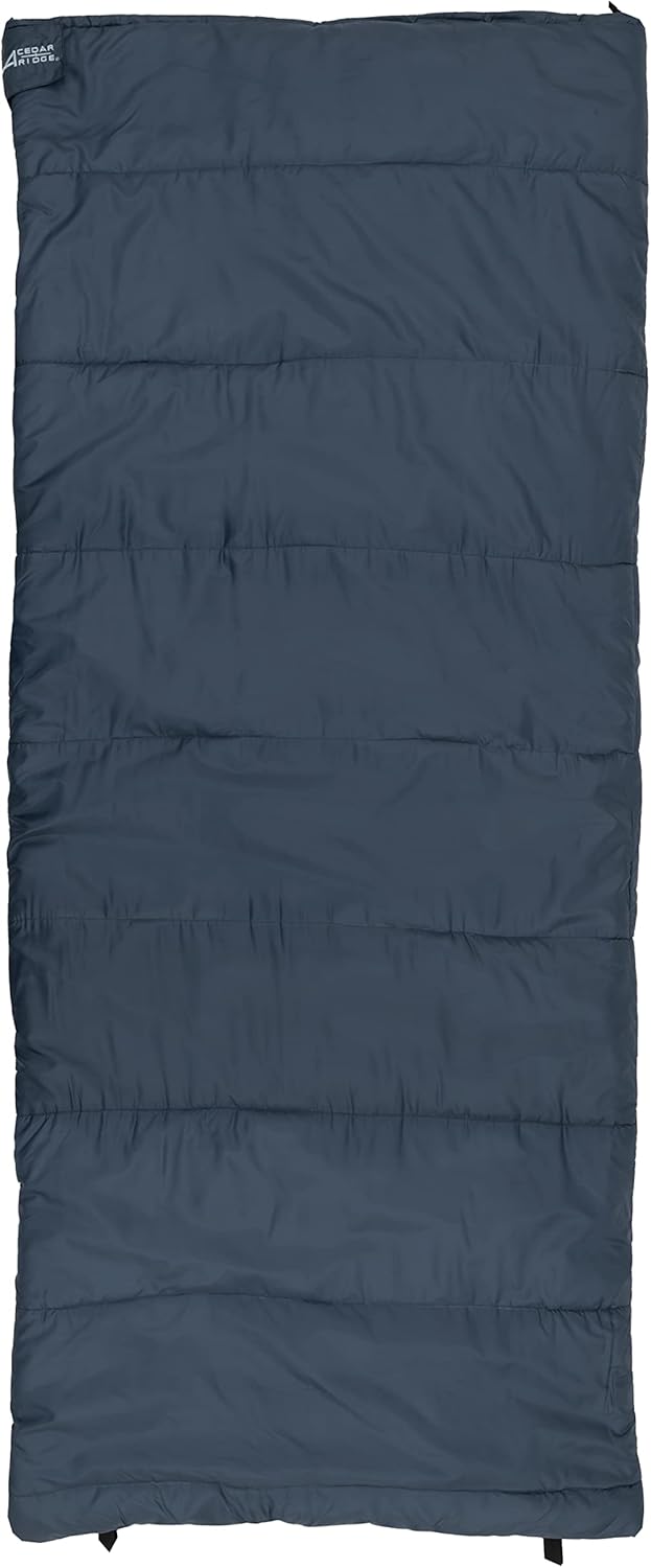 Cedar Ridge Cobalt Springs +25° Sleeping Bag - Slate Blue