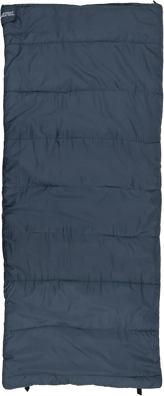 Cedar Ridge Cobalt Springs +25° Sleeping Bag - Slate Blue