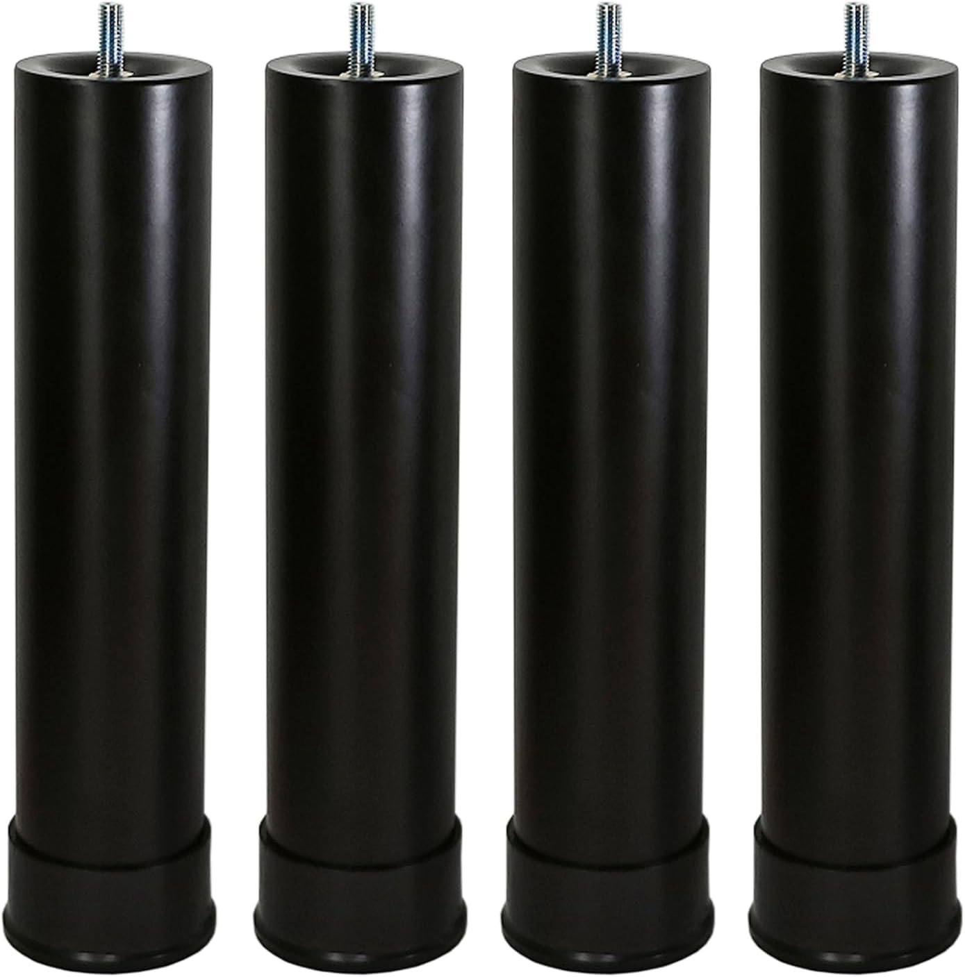 11 Inch Metal Adjustable Bed Base Frame Leg Replacement Heavy Duty Extra Height Leg Compatible with 93% of Frameworks Such as M8 M10 Thread (Set of 4)