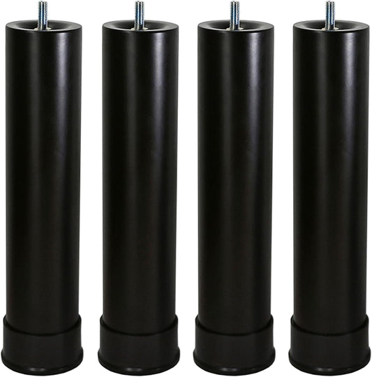 11 Inch Metal Adjustable Bed Base Frame Leg Replacement Heavy Duty Extra Height Leg Compatible with 93% of Frameworks Such as M8 M10 Thread (Set of 4)