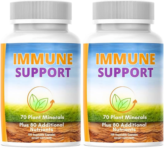 (Pack-2) Immune Supports Capsules | Immune Supports Capsules with Multi Vitamin- 300 Capsules