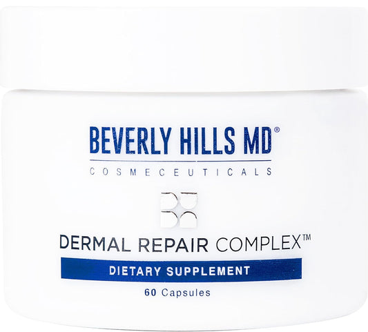 Dermal Repair Anti-Aging Supplement - Hyaluronic Acid, Collagen, Vitamins for Smooth, Plump Skin