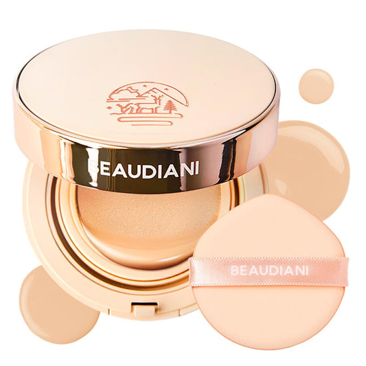 Mesh tight up cushion foundation 02, light\/medium beige, Korean compact foundation, natural coverage, glow, sweat proof makeup, long lasting, all skin type