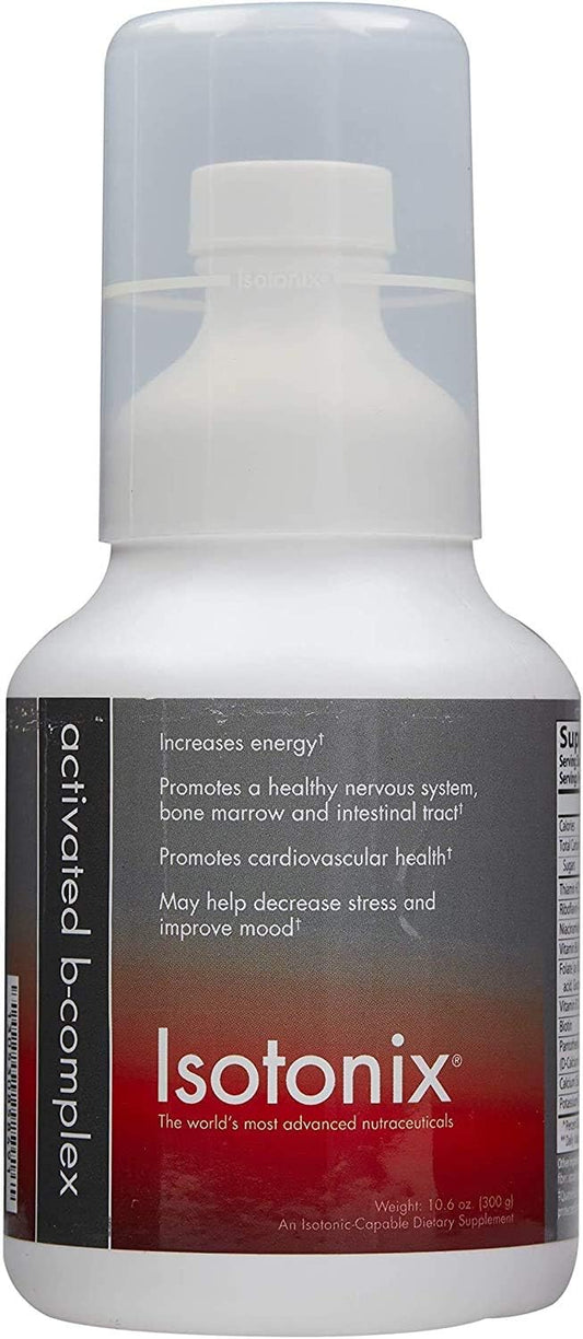 Isotonix Activated B-Complex | Methylated B Vitamins with B12, Folate, B6, Biotin & More | Supports Energy, Nervous System, Cognitive & Heart Health | 30 Servings