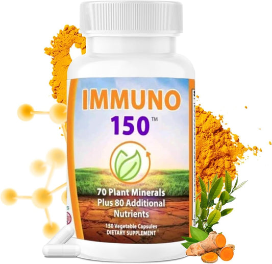 1 Bottle of IMMUNO 150 Support Supplement- Contains 150 Types of Vegetables