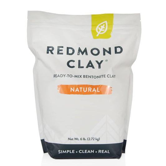 – Natural Bentonite Clay, Soothing Mud Mask, 6lb bag