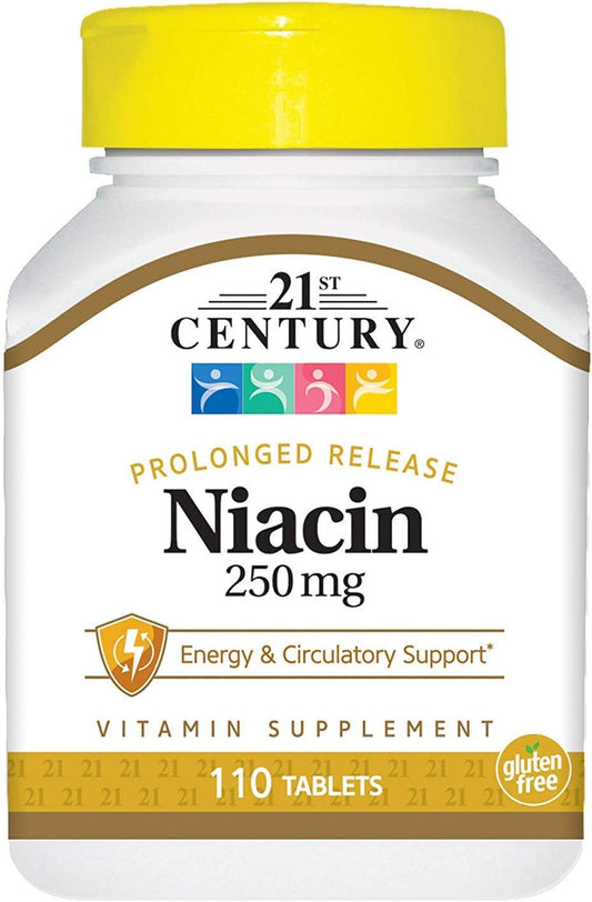 21st Century Niacin 250Mg 110 Ct (6 Pack)