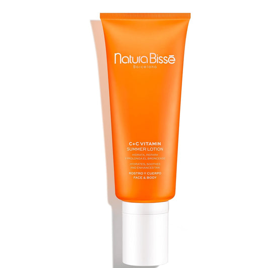 Natura Bissé C+C Vitamin Summer Lotion | Vitamin C Color Enhancing Body Lotion | Hydrates, Soothes & Enhances Sun Tan | For normal & dry skin, 7 Oz