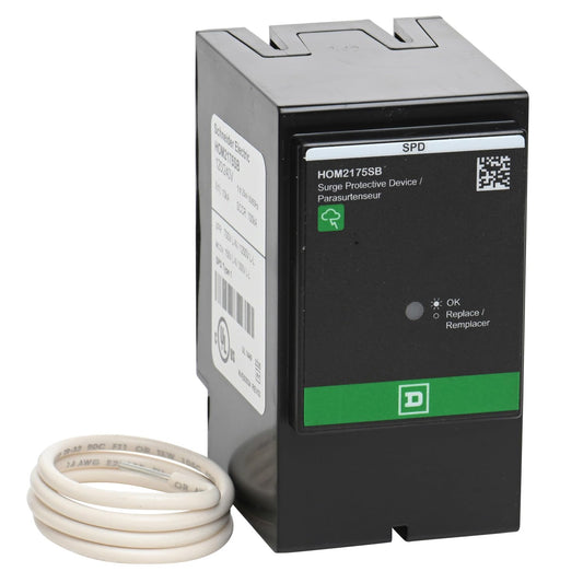 Square D by Schneider Electric HOM2175SB Homeline SurgeBreaker, Surge Protection Device, 25kA, 120\/240V, 1-Phase, 3-Wire