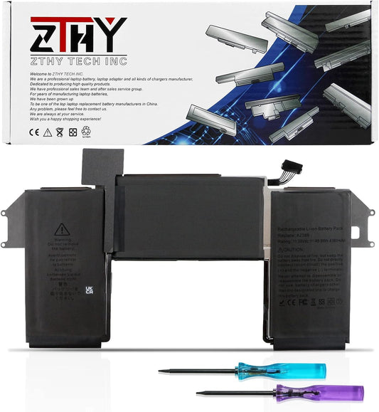 ZTHY A2389 A2337 Laptop Battery Replacement for MacBook Air 13 Inch A2337 M1 2020 MGN53LL\/A MGN63LL\/A MGN73LL\/A MGN83LL\/A MGN93LL\/A MGNA3LL\/A MGND3LL\/A MGNE3LL\/A MVH22LL\/A Series 11.39V 49.9Wh 4380mAh