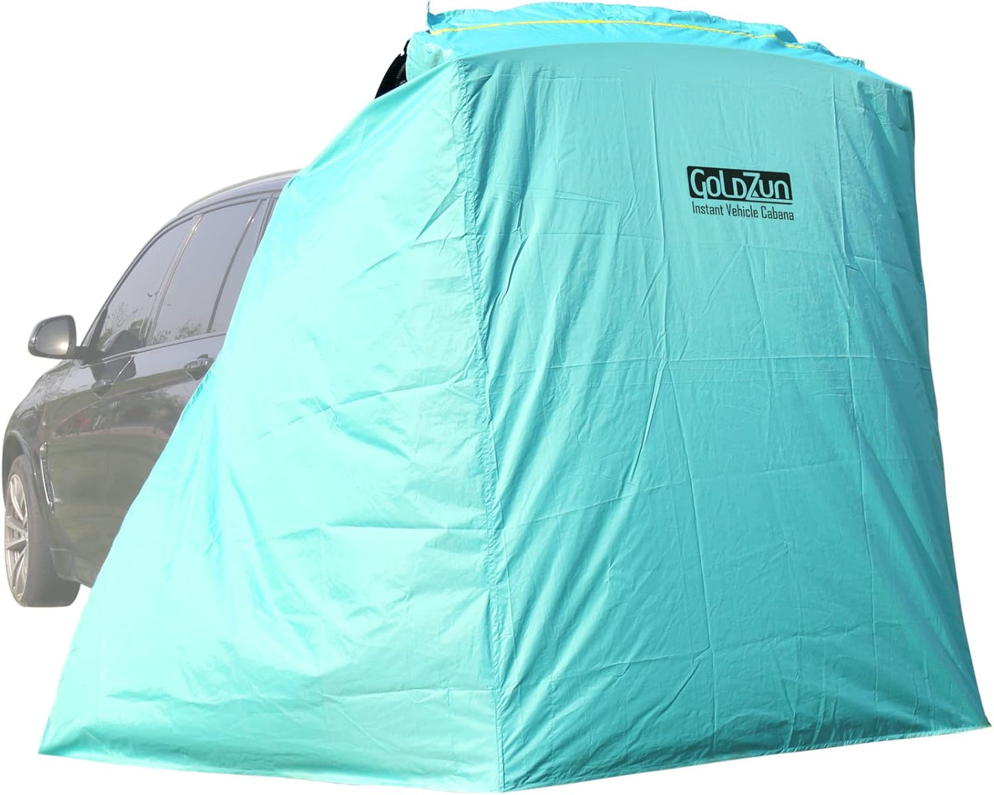 Goldzun Hatchback Cabana with Magnets - Easy to Set Up Personal Changing Room, Car Tent and Beach Blanket - Fits CUV, SUV, Station Wagon, MPV, Van and Most Hatchback Vehicles