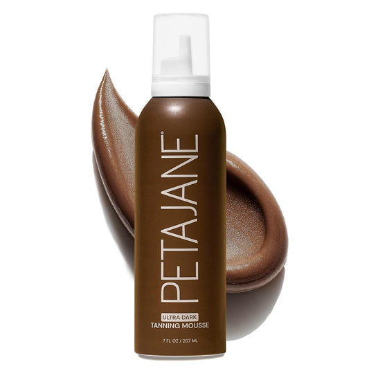 Ultra Dark Tanning Mousse 7oz - Sunless Self-Tanner for a Natural, Streak-Free Glow, Lightweight & Fast Absorbing, Non-Sticky, For All Skin Types, Vegan & Cruelty-Free