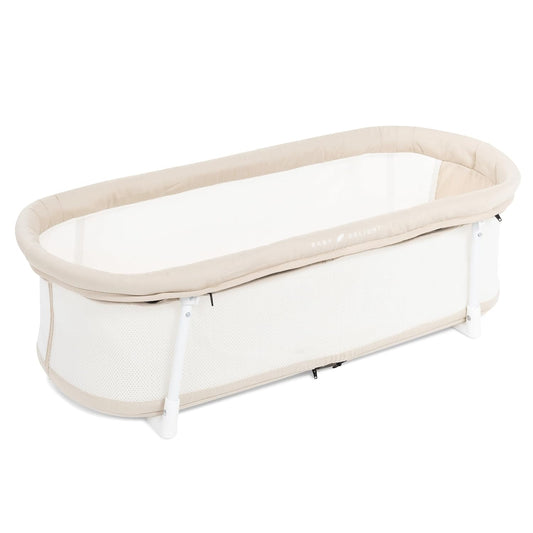 Baby Delight Snuggle Nest Bassinet, Portable Baby Bed, for Infants 0 \u2013 5 Months, Organic Oat