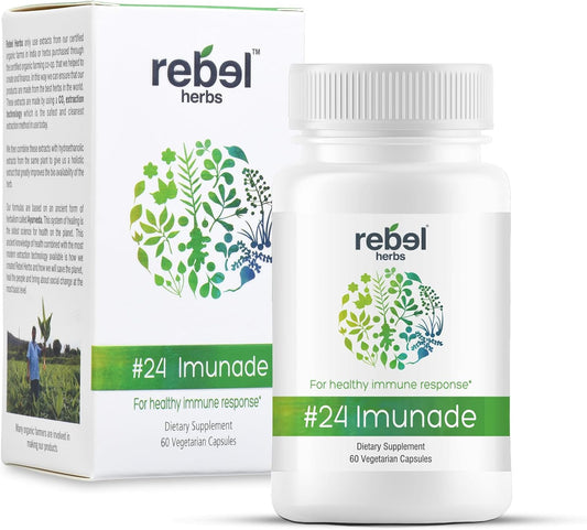 #24 Imunade Capsules - Immune Support - Herbal Support for The Immune System - Immune System Booster