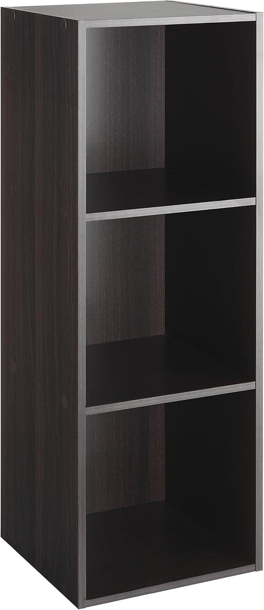 Whitmor Cube Organizer 3-Section, Espresso