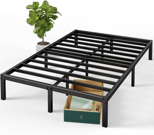 ZINUS 14 Inch Elias Metal Platform Bed Frame, Steel Support, No Box Spring Needed, Easy Assembly, Full