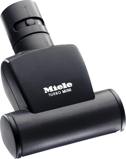 Miele Turbo Mini Turbo Brush STB 101, Attachable Handheld Tool for Pet Hair, Compatible with All Miele Vacuum Cleaners, Black