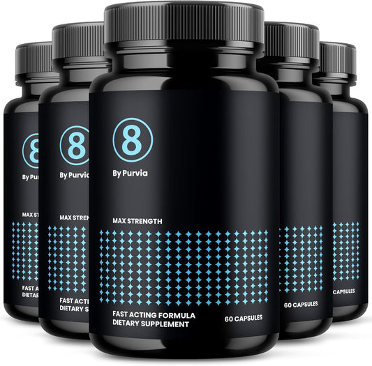 (5 Pack) Performer 8 - Official Formula - Performer 8 Pills Overall Wellness Supplement, Performer 8 Advanced Strength Made in USA, Performer8 Capsules Vitamin Maximum Performance (300 Capsules)