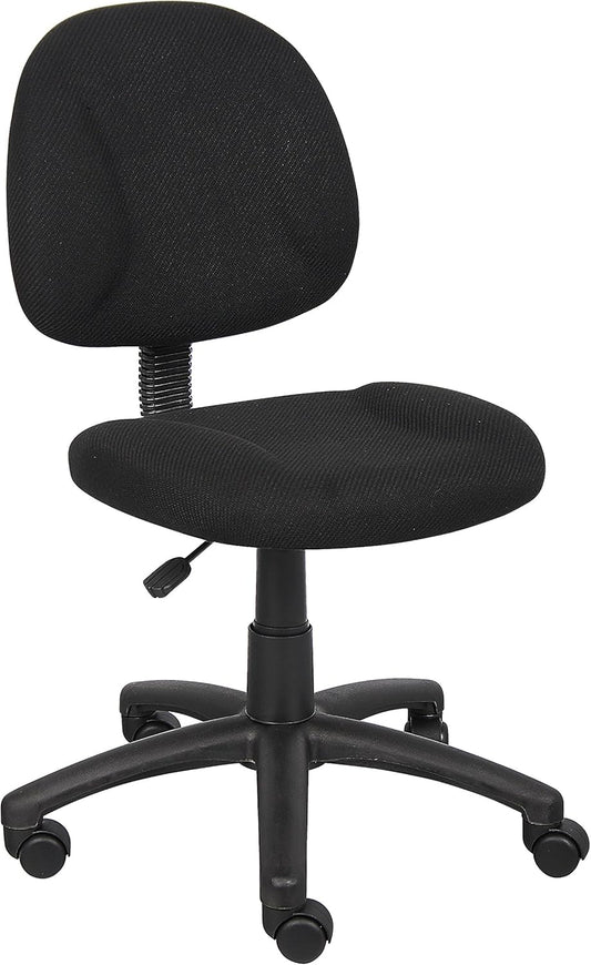 Boss Fabric Task Chair, Black (B315-BK)